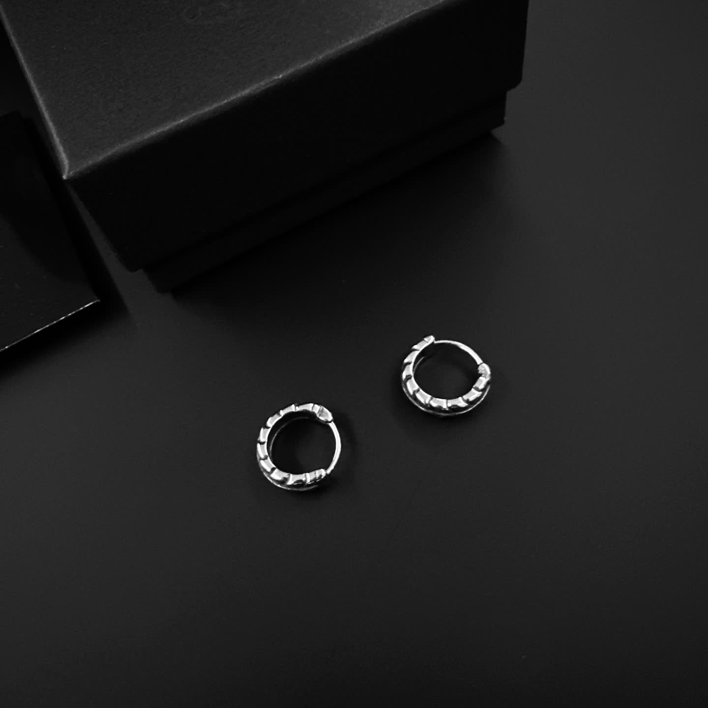 Chrome Hearts Chronicles of Eternity Hoop Earrings